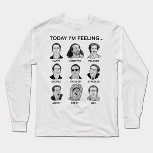 Nicolas Cage - Today I'm Feeling Long Sleeve T-Shirt